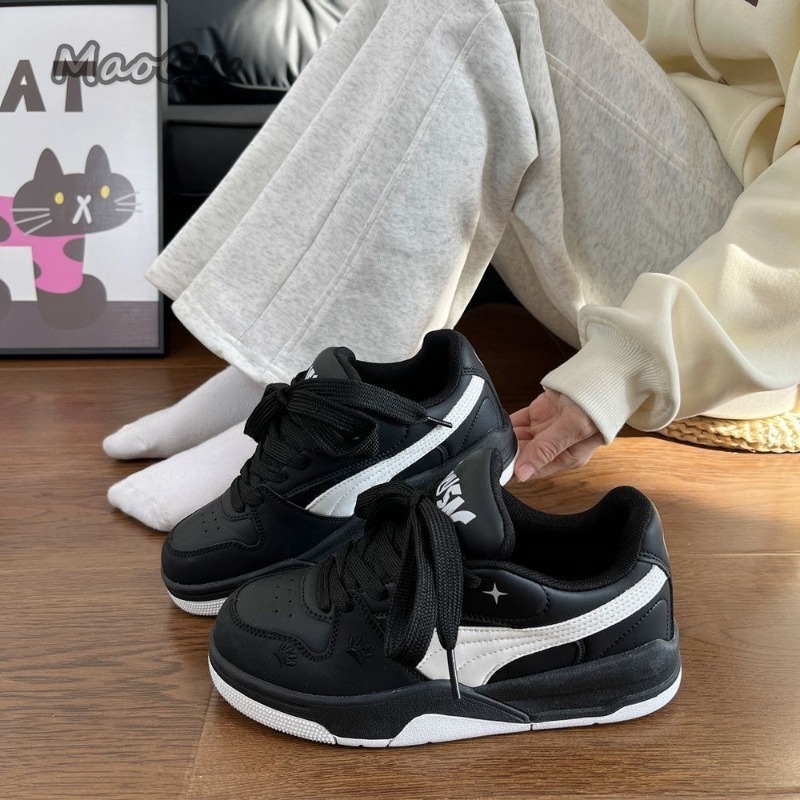 Vans Shoes Old Skool - Chaussures de skate en cuir noir