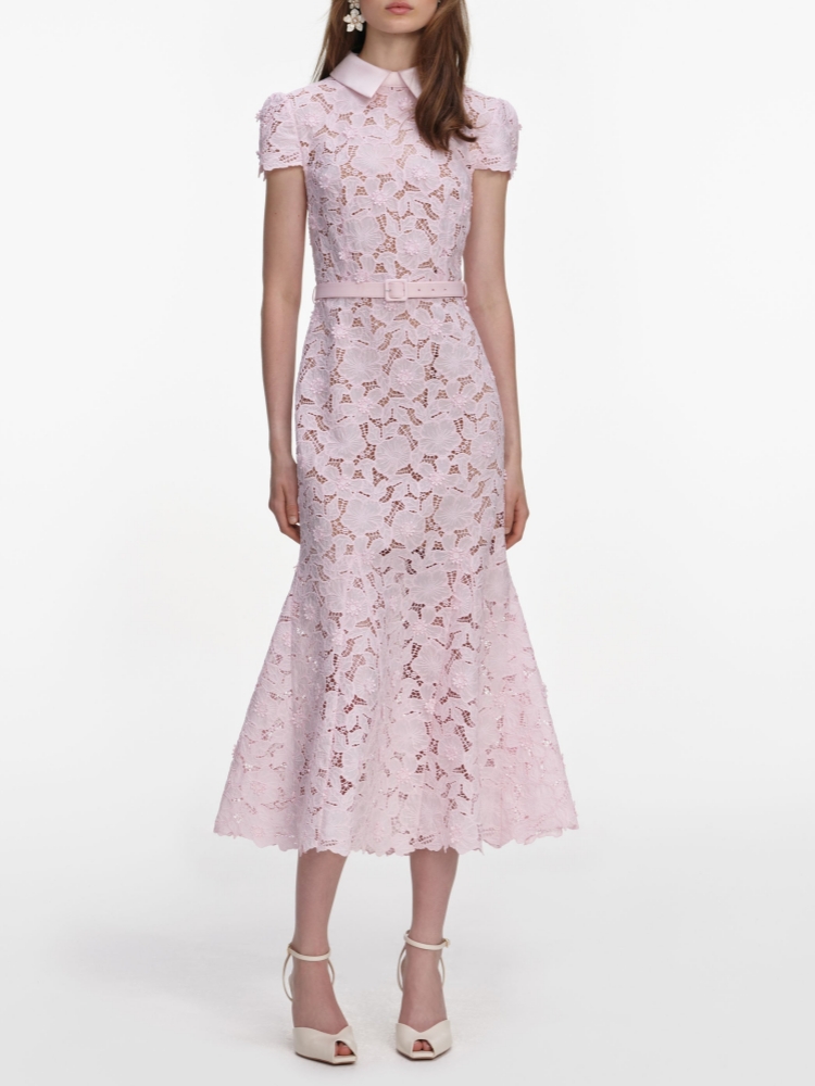 Robe Midi Sexy à Col Revers Br - Midi Skirt Floral avis et prix