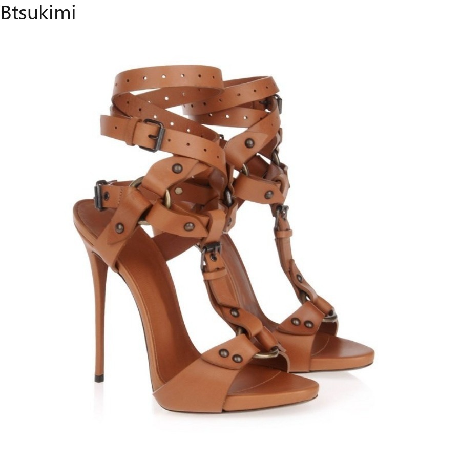 Sandales sexy à talons aiguill - Sandal Strappy Heeled avis et prix
