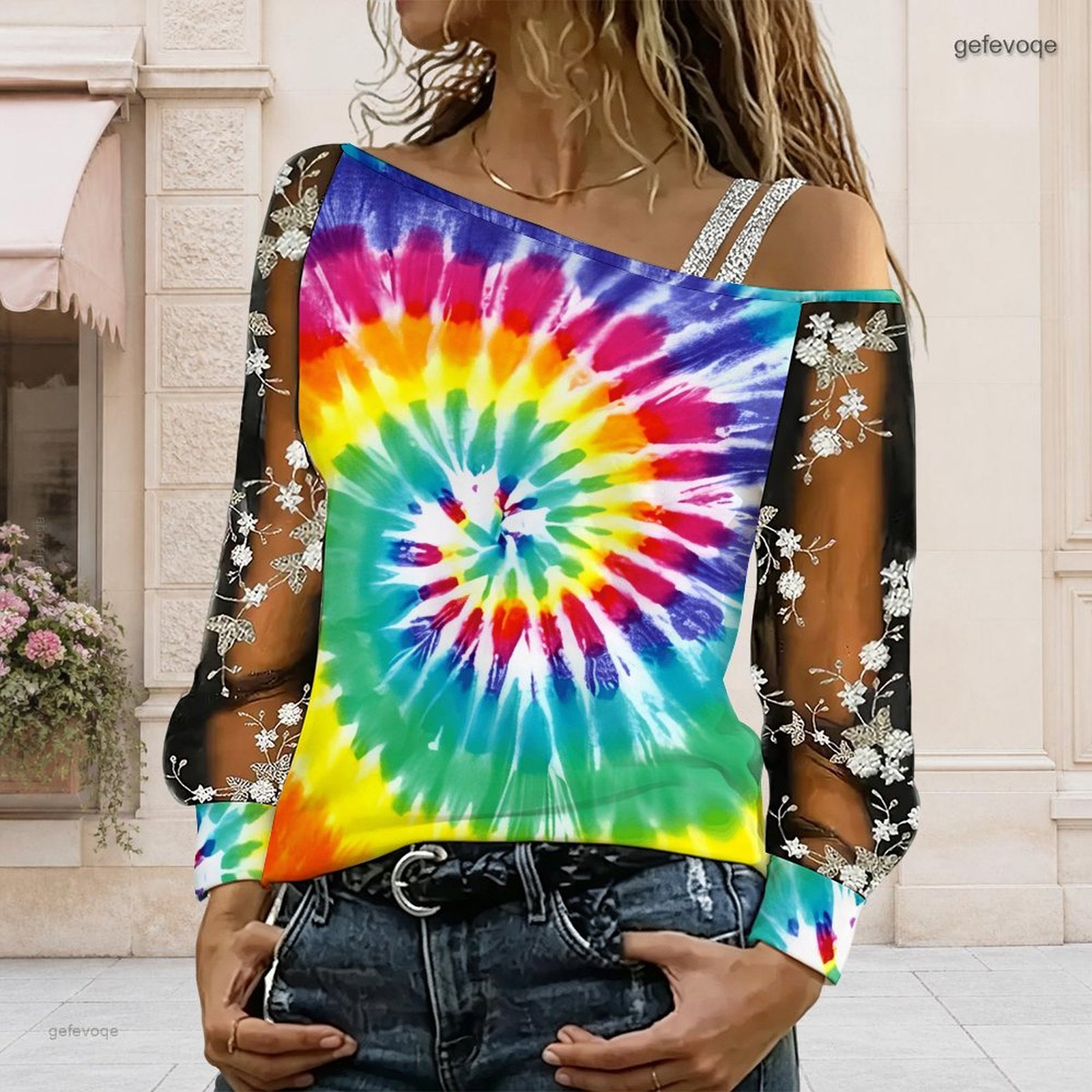 Chemisier femme à épaules dénu - Blouse Off Shoulder avis et prix